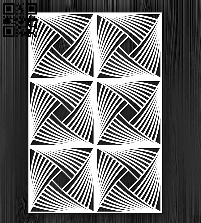 Design pattern screen panel E0010874 file cdr and dxf free vector download for Laser cut cnc