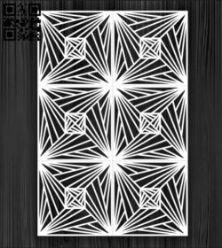 Design pattern screen panel E0010876 file cdr and dxf free vector download for Laser cut cnc