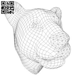 Lion E0010639 file cdr and dxf free vector download for laser engraving machines
