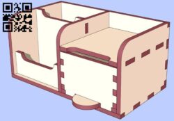 Organizer E0010818 file cdr and dxf free vector download for Laser cut