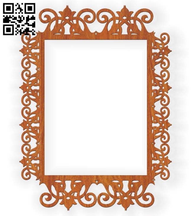 Photo frames E0010583 file cdr and dxf free vector download for Laser cut