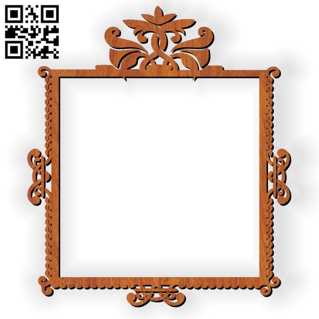 Photo frames E0010586 file cdr and dxf free vector download for Laser cut