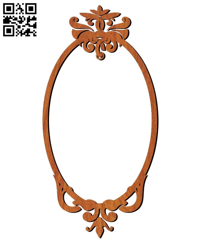 Photo frames E0010587 file cdr and dxf free vector download for Laser cut