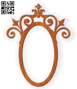 Photo frames E0010588 file cdr and dxf free vector download for Laser cut