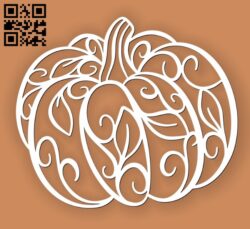Pumpkin E0010828 file cdr and dxf free vector download for Laser cut