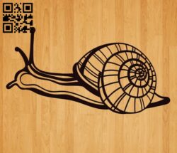 Snail E0010605 file cdr and dxf free vector download for laser engraving machines