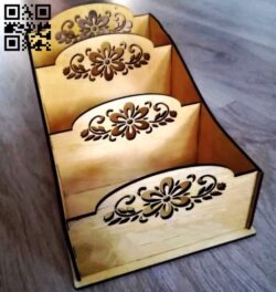 Spice box E0010671 file cdr and dxf free vector download for Laser cut