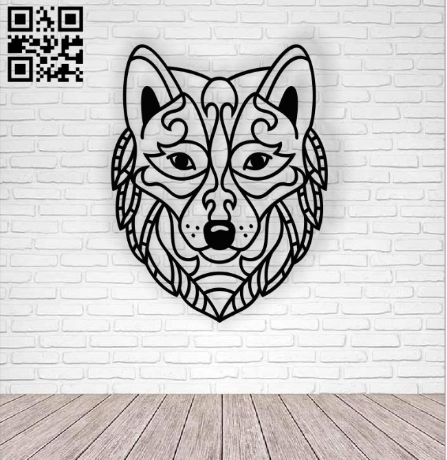 Wolf temme E0010783 file cdr and dxf free vector download for laser cut