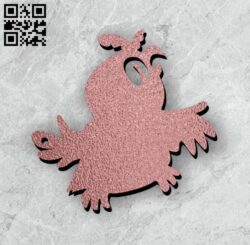 Bird E0011214 file cdr and dxf free vector download for Laser cut