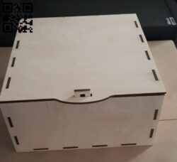 Box without ears E0011104 file cdr and dxf free vector download for laser cut