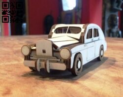 Car E0011167 file cdr and dxf free vector download for Laser cut