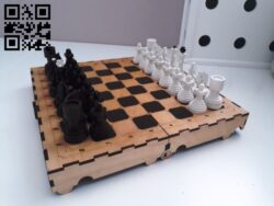 Chess E0011015 file cdr and dxf free vector download for Laser cut