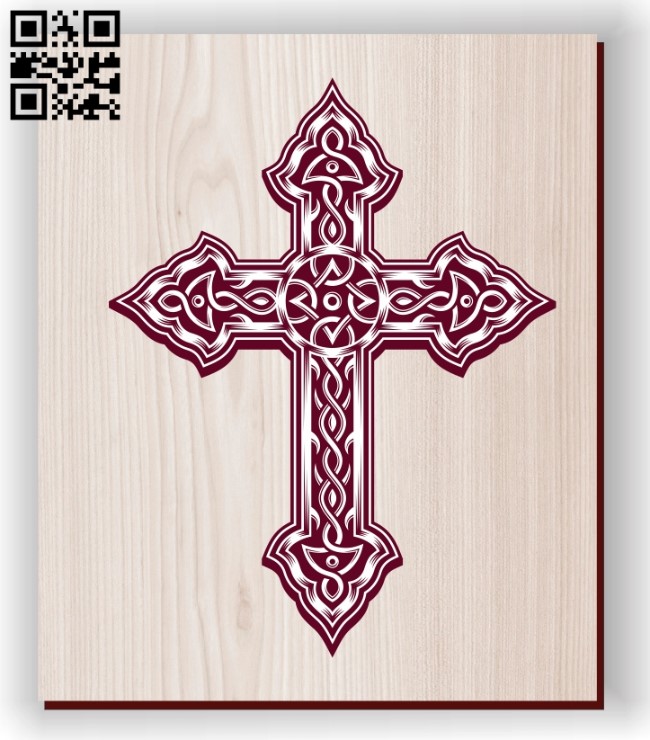 Cross E0011191 file cdr and dxf free vector download for laser engraving machines