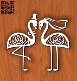 Decorating the wedding E0011200 file cdr and dxf free vector download for Laser cut