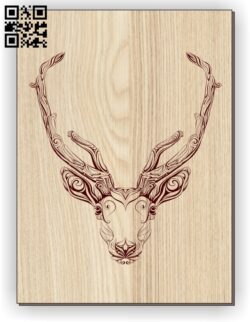 Deer E0011252 file cdr and dxf free vector download for laser engraving machines