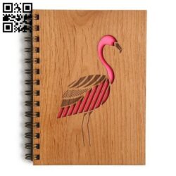 Flamingo E0011053 file cdr and dxf free vector download for Laser cut