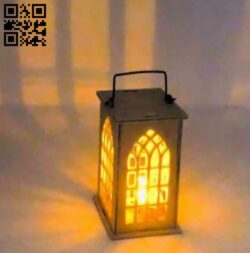 Lantern E0011005 file cdr and dxf free vector download for Laser cut