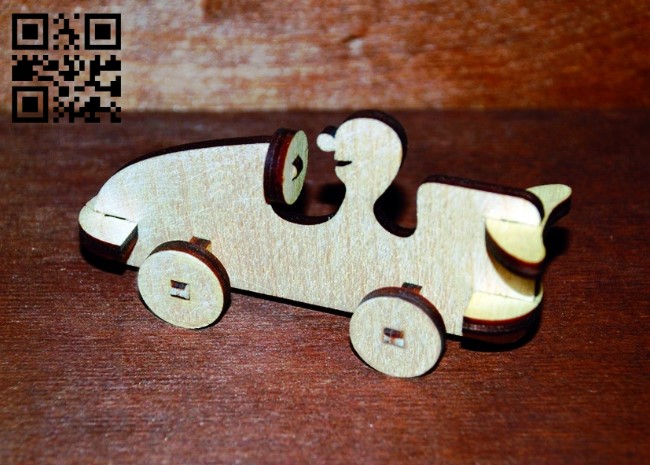 Man in the car E0011244 file cdr and dxf free vector download for Laser cut