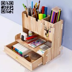 Organizer E0011046 file cdr and dxf free vector download for laser cut