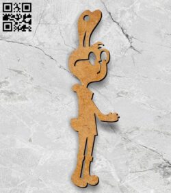 Rabbit E0011215 file cdr and dxf free vector download for Laser cut