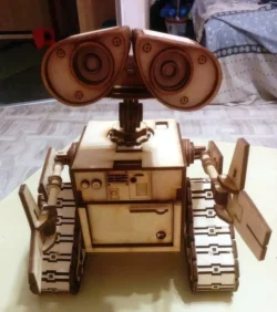 Robot E0011001 file cdr and dxf free vector download for Laser cut