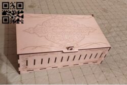 Box E0011538 file cdr and dxf free vector download for Laser cut