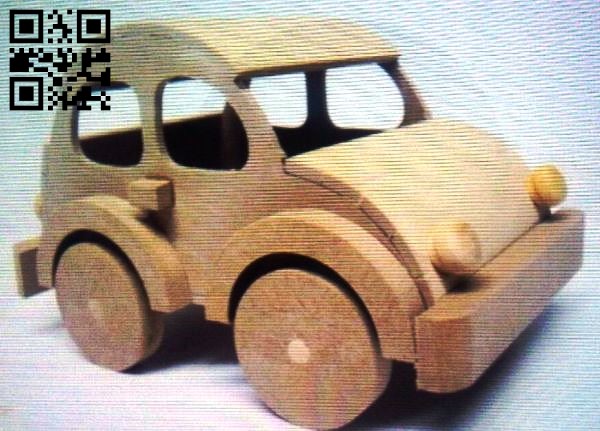 Car E0011381 file cdr and dxf free vector download for Laser cut