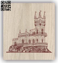 Castle E0011542 file cdr and dxf free vector download for laser engraving machines