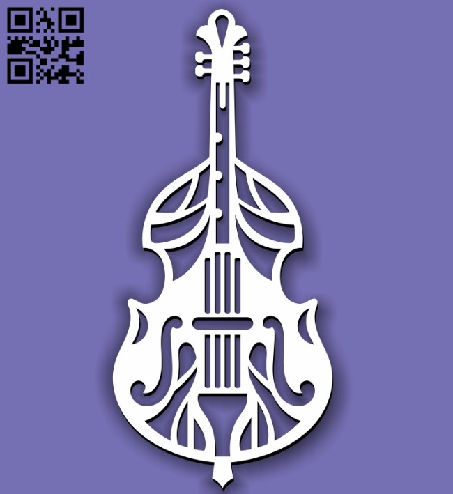 Cello Mandala E0011412 file cdr and dxf free vector download for laser cut