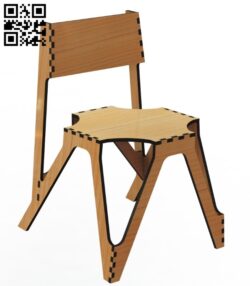 Chair E0011387 file cdr and dxf free vector download for Laser cut