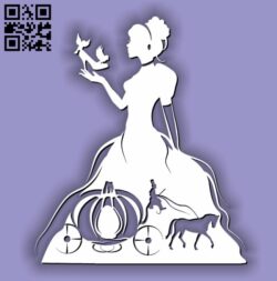 Cinderella E0011492 file cdr and dxf free vector download for laser cut