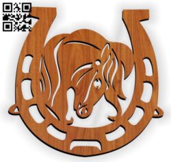 Horse shoes E0011467 file cdr and dxf free vector download for Laser cut