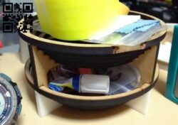 Organizer  E0011567 file cdr and dxf free vector download for Laser cut