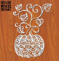 Pumpkin E0011408 file cdr and dxf free vector download for laser cut