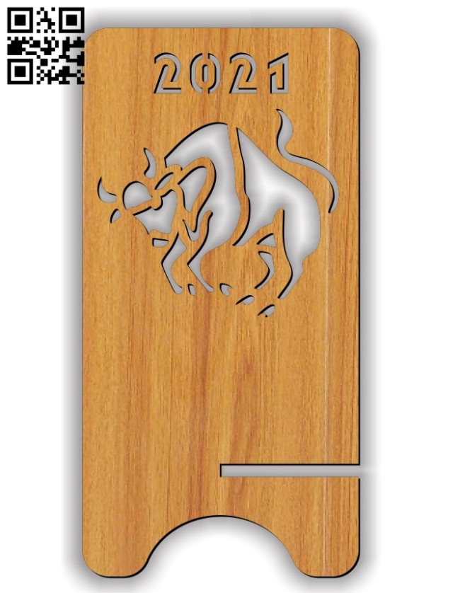 Stand Bull 202 E0011614 file cdr and dxf free vector download for Laser cut