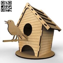 Tea house E0011605 file cdr and dxf free vector download for Laser cut