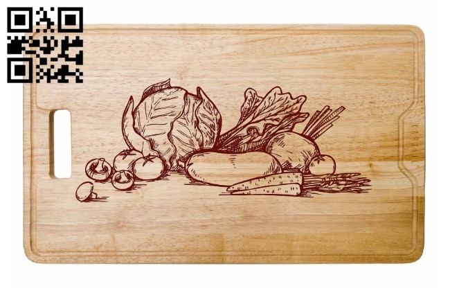 Vegetables E0011448 file cdr and dxf free vector download for laser engraving machines