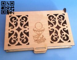 Box E0011833 file cdr and dxf free vector download for Laser cut