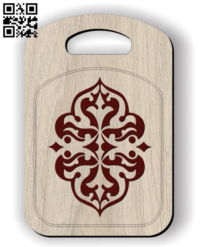 Chopping board E0011867 file cdr and dxf free vector download for laser cut