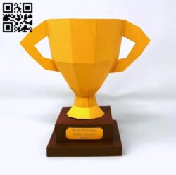 Cup E0011688 file cdr and dxf free vector download for Laser cut