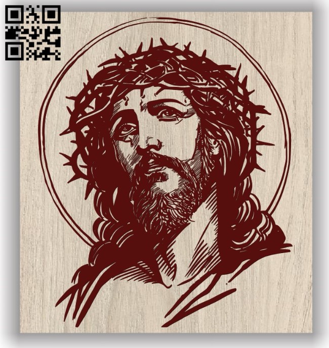 Jesus E0011724 file cdr and dxf free vector download for laser engraving machines