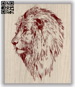 Lion head E0011762 file cdr and dxf free vector download for laser engraving machines