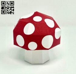Mushroom E0011689 file cdr and dxf free vector download for Laser cut