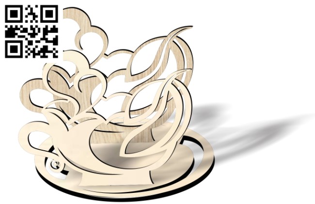 Napkin holder E0012180 file cdr and dxf free vector download for laser cut