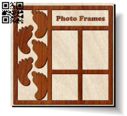 Photo frames E0012042 file cdr and dxf free vector download for laser cut