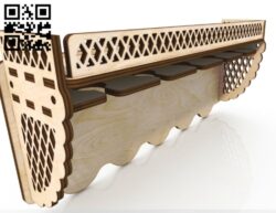 Bunker E0012420 file cdr and dxf free vector download for laser cut