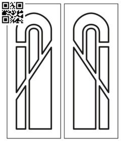 Design pattern door E0012286 file cdr and dxf free vector download for laser cut cnc