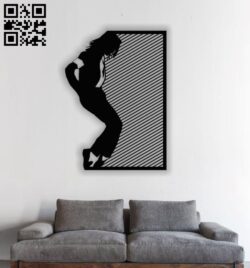Michael Jackson panel E0012568 file cdr and dxf free vector download for laser cut plasma