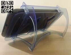 Phone stand E0012528 file cdr and dxf free vector download for laser cut
