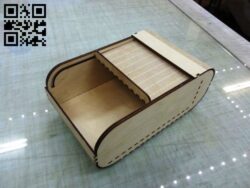 Rolltop box E0012389 file cdr and dxf free vector download for laser cut